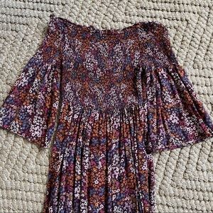 Off shoulder Floral Dress